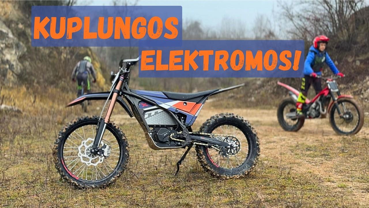A Jeli Motors tesztvideójának előnézeti képe: Electric Motion Escape XR